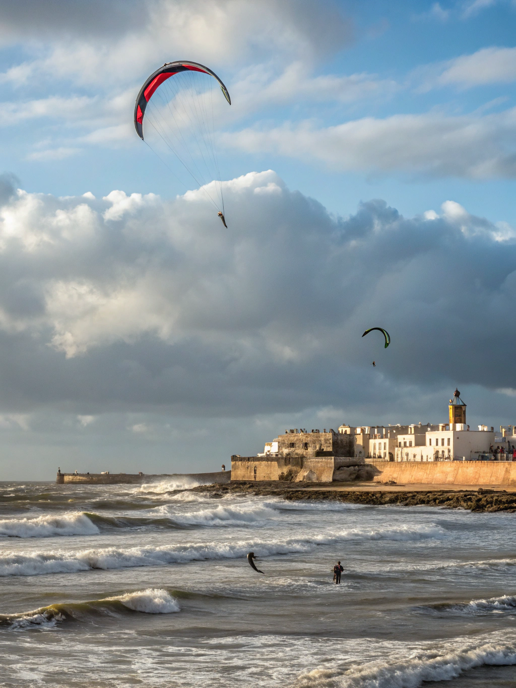 essaouira kitesurfing windy city