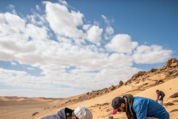 morocco fossil hunting trilobites