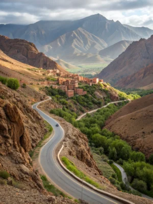 morocco motorcycle routes atlas mountains